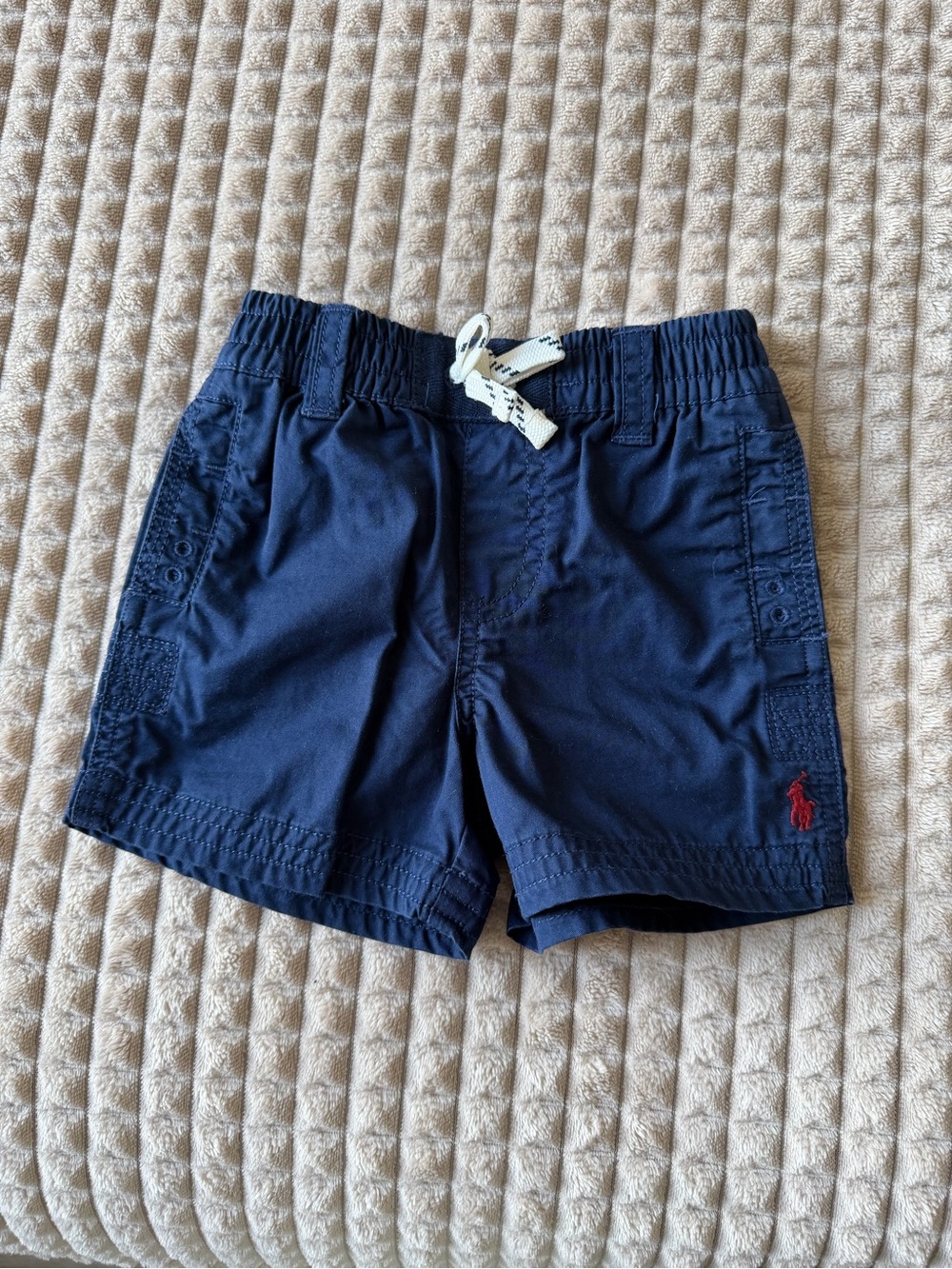 Ralph Lauren Navy Boys' Shorts with Drawstring
